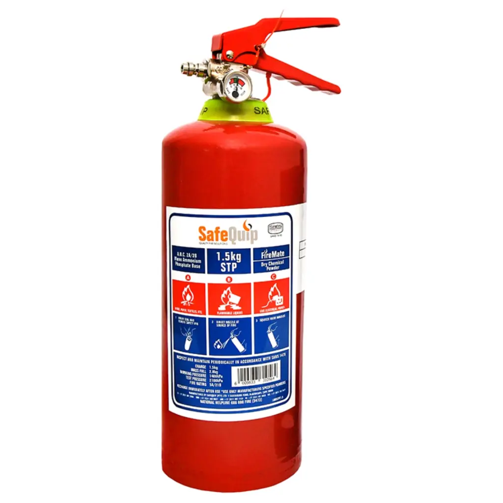 1.5kg DCP (Dry Chemical powder) Hand Held Fire Extinguisher